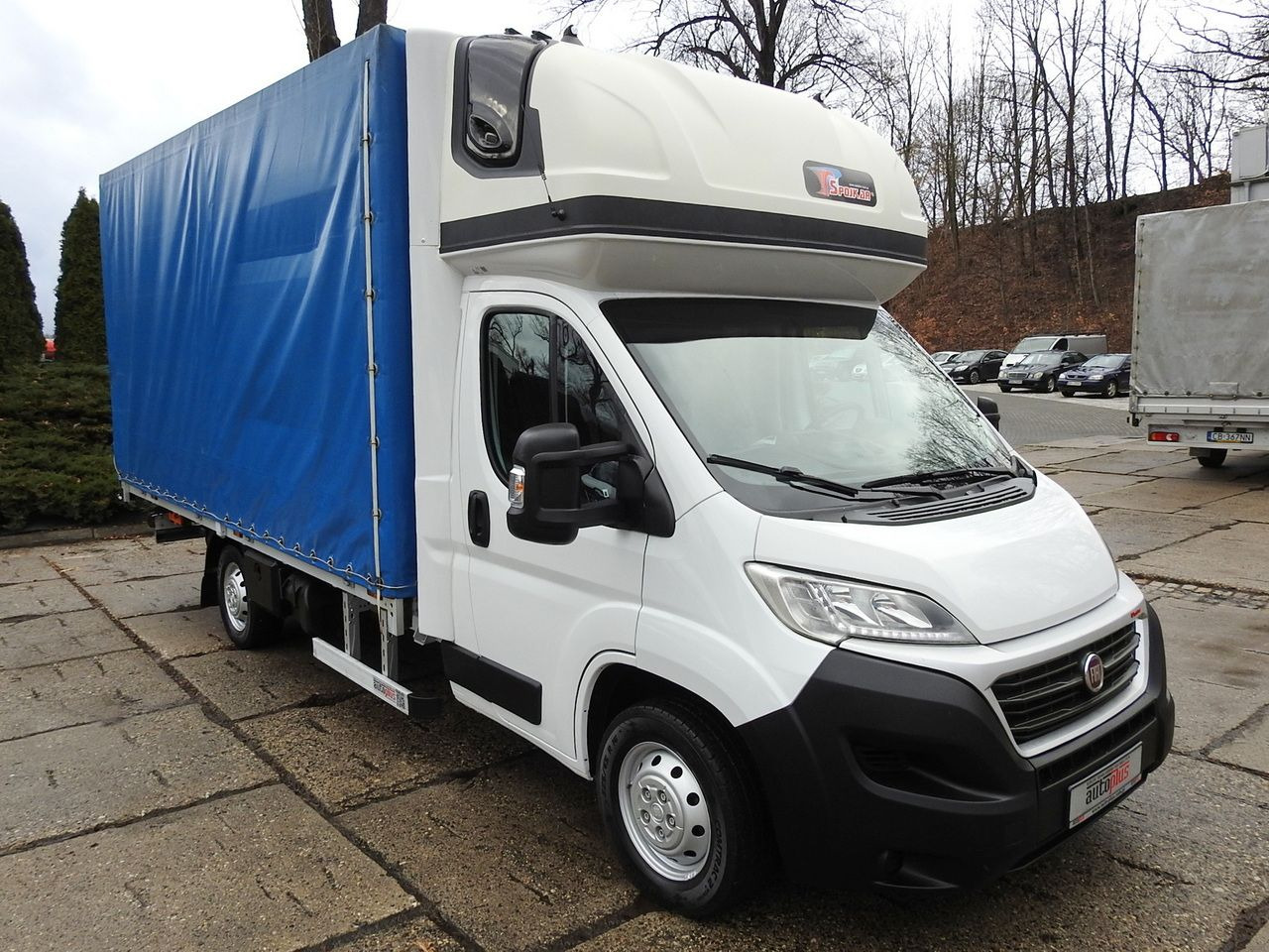 FIAT DUCATO TARPAULIN LIFT 9 PALLETS WEBASTO CRUISE CONTROL A/C LED LAMP 180HP - Kamioncine me tendë: foto 4 FIAT DUCATO TARPAULIN LIFT 9 PALLETS WEBASTO CRUISE CONTROL A/C LED LAMP 180HP - Kamioncine me tendë: foto 4