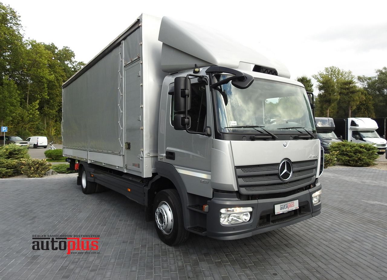 MERCEDES ATEGO 1221 TARPAULIN LIFT 16 PALLETS WEBASTO AIR CONDITIONING PNEUMATICS TWIN WHEELS 230HP - Kamion me tendë: foto 1 MERCEDES ATEGO 1221 TARPAULIN LIFT 16 PALLETS WEBASTO AIR CONDITIONING PNEUMATICS TWIN WHEELS 230HP - Kamion me tendë: foto 1