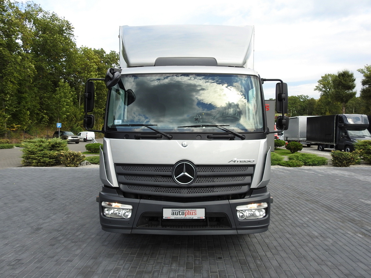 MERCEDES ATEGO 1221 TARPAULIN LIFT 16 PALLETS WEBASTO AIR CONDITIONING PNEUMATICS TWIN WHEELS  230HP - Kamioncine me tendë: foto 5 MERCEDES ATEGO 1221 TARPAULIN LIFT 16 PALLETS WEBASTO AIR CONDITIONING PNEUMATICS TWIN WHEELS  230HP - Kamioncine me tendë: foto 5