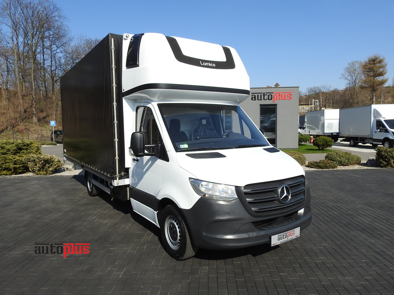 MERCEDES SPRINTER 316 TARPAULIN 10 PALLETS WEBASTO AIR CONDITIONING 165HP - Kamioncine me tendë: foto 1 MERCEDES SPRINTER 316 TARPAULIN 10 PALLETS WEBASTO AIR CONDITIONING 165HP - Kamioncine me tendë: foto 1