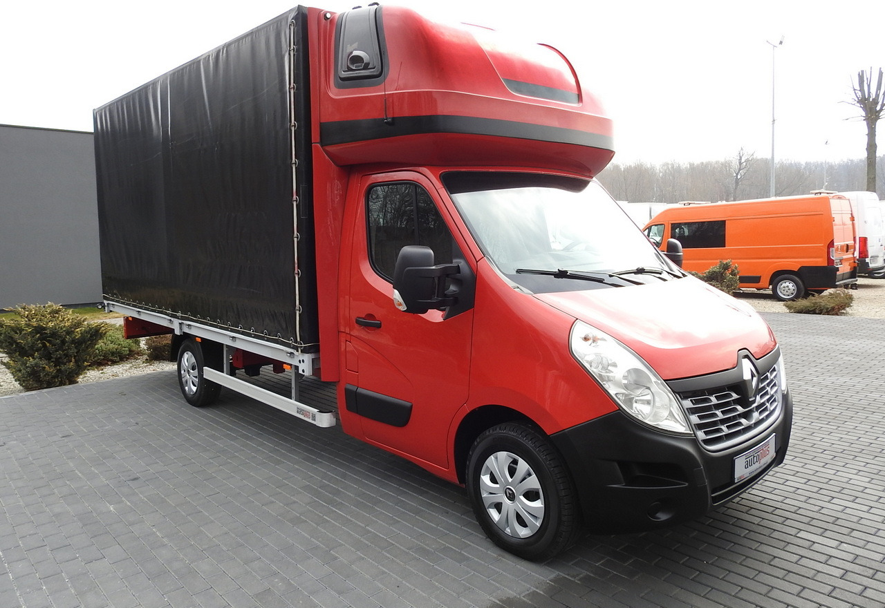 RENAULT MASTER TARPAULIN 10 PALLETS WEBASTO CRUISE CONTROL AIR CONDITIONING 170HP - Kamioncine me tendë: foto 4 RENAULT MASTER TARPAULIN 10 PALLETS WEBASTO CRUISE CONTROL AIR CONDITIONING 170HP - Kamioncine me tendë: foto 4