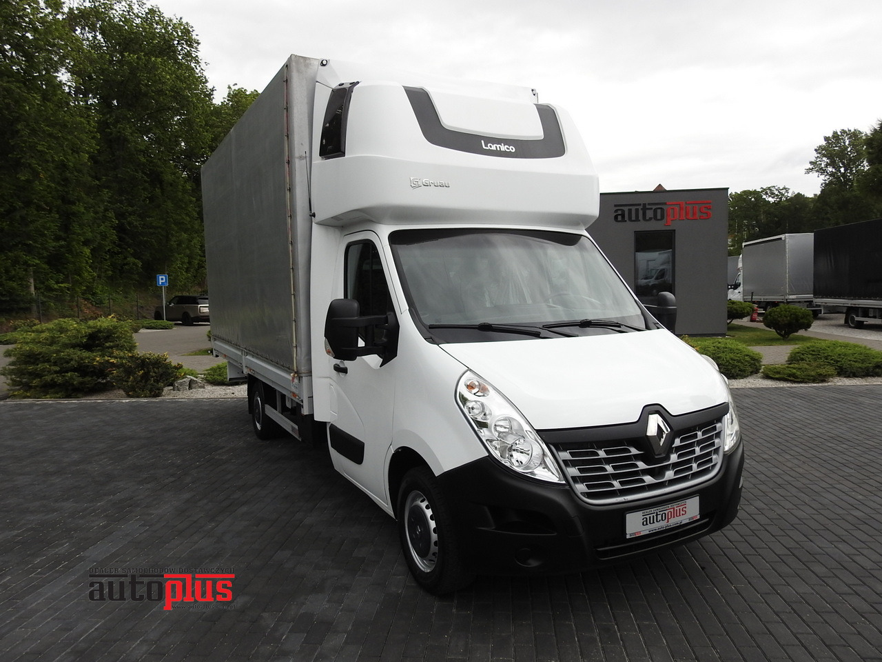 RENAULT MASTER TARPAULIN 10 PALLETS WEBASTO CRUISE CONTROL AIR CONDITIONING 170HP - Kamioncine me tendë: foto 1 RENAULT MASTER TARPAULIN 10 PALLETS WEBASTO CRUISE CONTROL AIR CONDITIONING 170HP - Kamioncine me tendë: foto 1