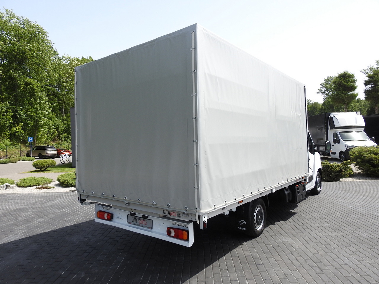 RENAULT MASTER TARPAULIN 10 PALLETS WEBASTO CRUISE CONTROL AIR CONDITIONING LED LIGHTS 165HP - Kamioncine me tendë: foto 3 RENAULT MASTER TARPAULIN 10 PALLETS WEBASTO CRUISE CONTROL AIR CONDITIONING LED LIGHTS 165HP - Kamioncine me tendë: foto 3