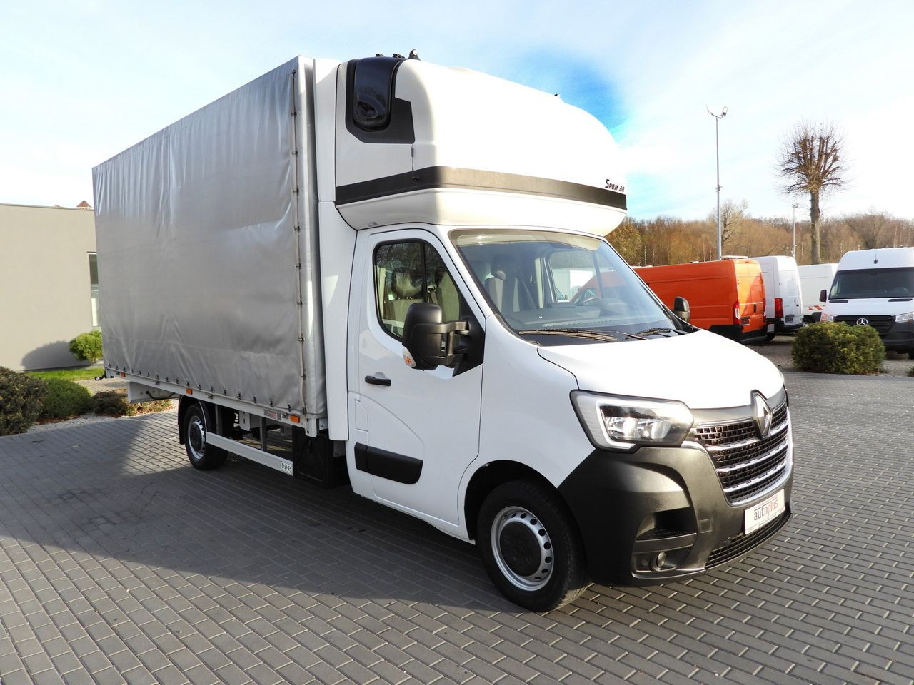 RENAULT MASTER TARPAULIN 10 PALLETS WEBASTO CRUISE CONTROL LED LIGHTS PNEUMATICS AIR CONDITIONING 165HP - Kamioncine me tendë: foto 4 RENAULT MASTER TARPAULIN 10 PALLETS WEBASTO CRUISE CONTROL LED LIGHTS PNEUMATICS AIR CONDITIONING 165HP - Kamioncine me tendë: foto 4