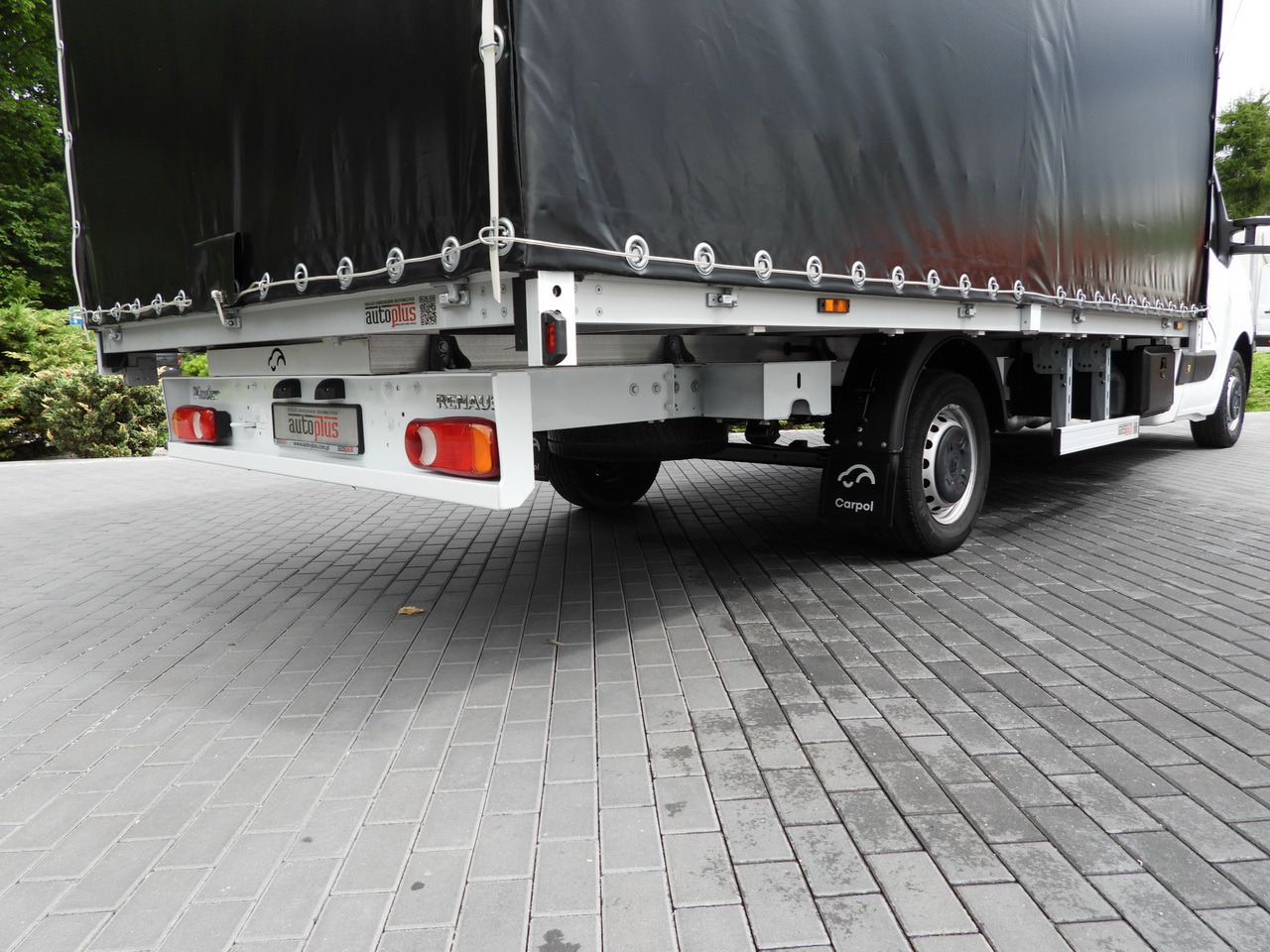 Kamioncine me tendë RENAULT MASTER TARPAULIN 10 PALLETS WEBASTO CRUISE CONTROL LED LIGHTS PNEUMATICS AIR CONDITIONING  165HP: foto 21