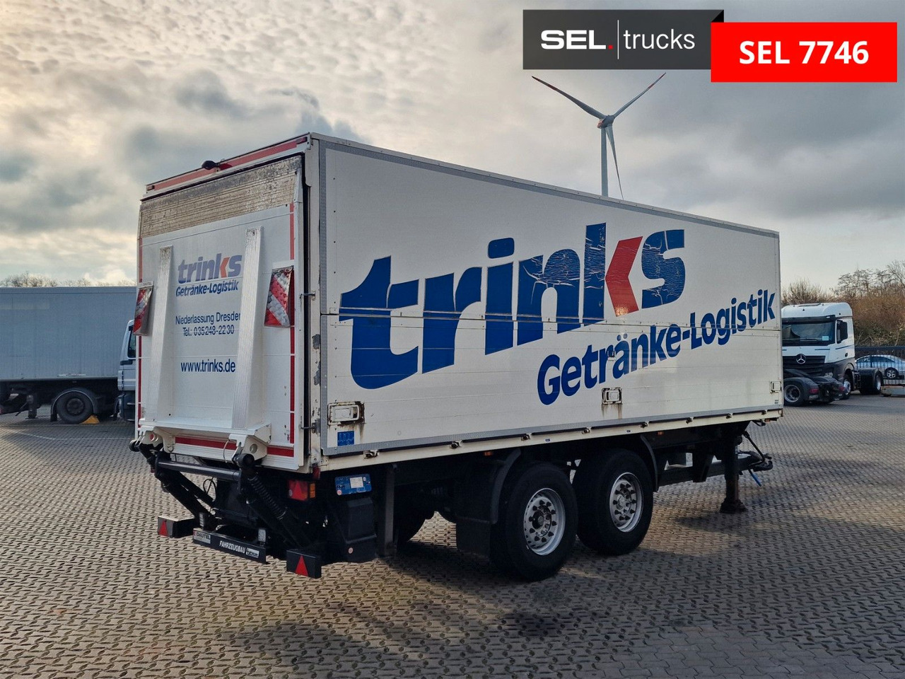 Böse BTA 7.3 / Ladebordwand / 2 Achsen - Tandem - Rimorkio pijesh: foto 5 Böse BTA 7.3 / Ladebordwand / 2 Achsen - Tandem - Rimorkio pijesh: foto 5