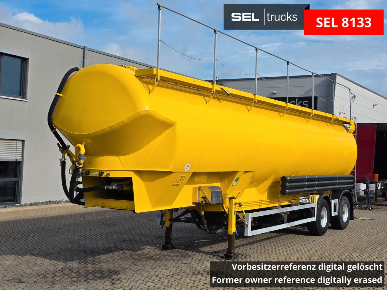 Feldbinder EUT 58.2 / 58 m3 - Gjysmë rimorkio silo: foto 1 Feldbinder EUT 58.2 / 58 m3 - Gjysmë rimorkio silo: foto 1