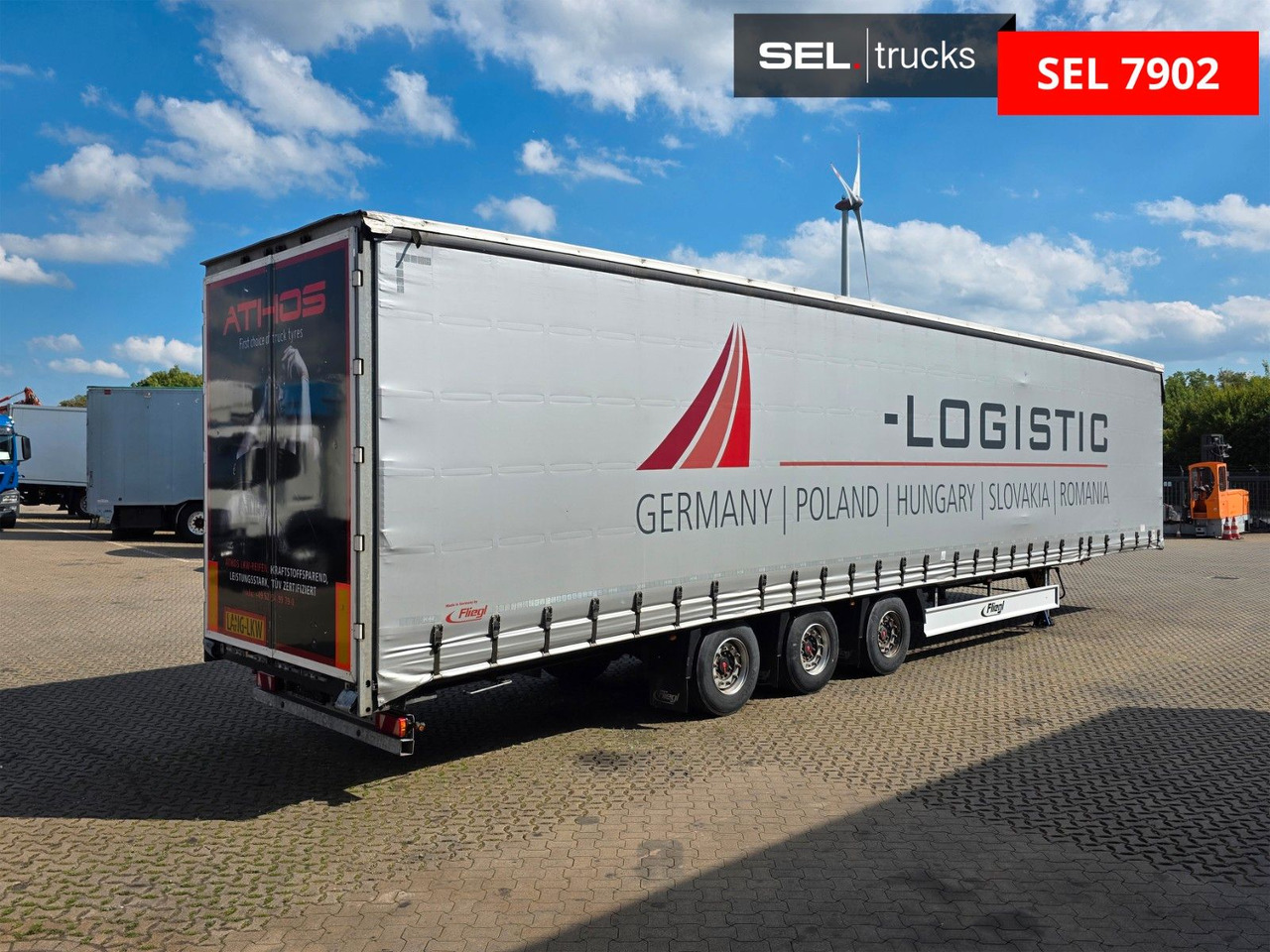 Fliegl SDS 390 X-tra Long / Mega / Long Trailer - Gjysmë rimorkio me tendë: foto 5 Fliegl SDS 390 X-tra Long / Mega / Long Trailer - Gjysmë rimorkio me tendë: foto 5