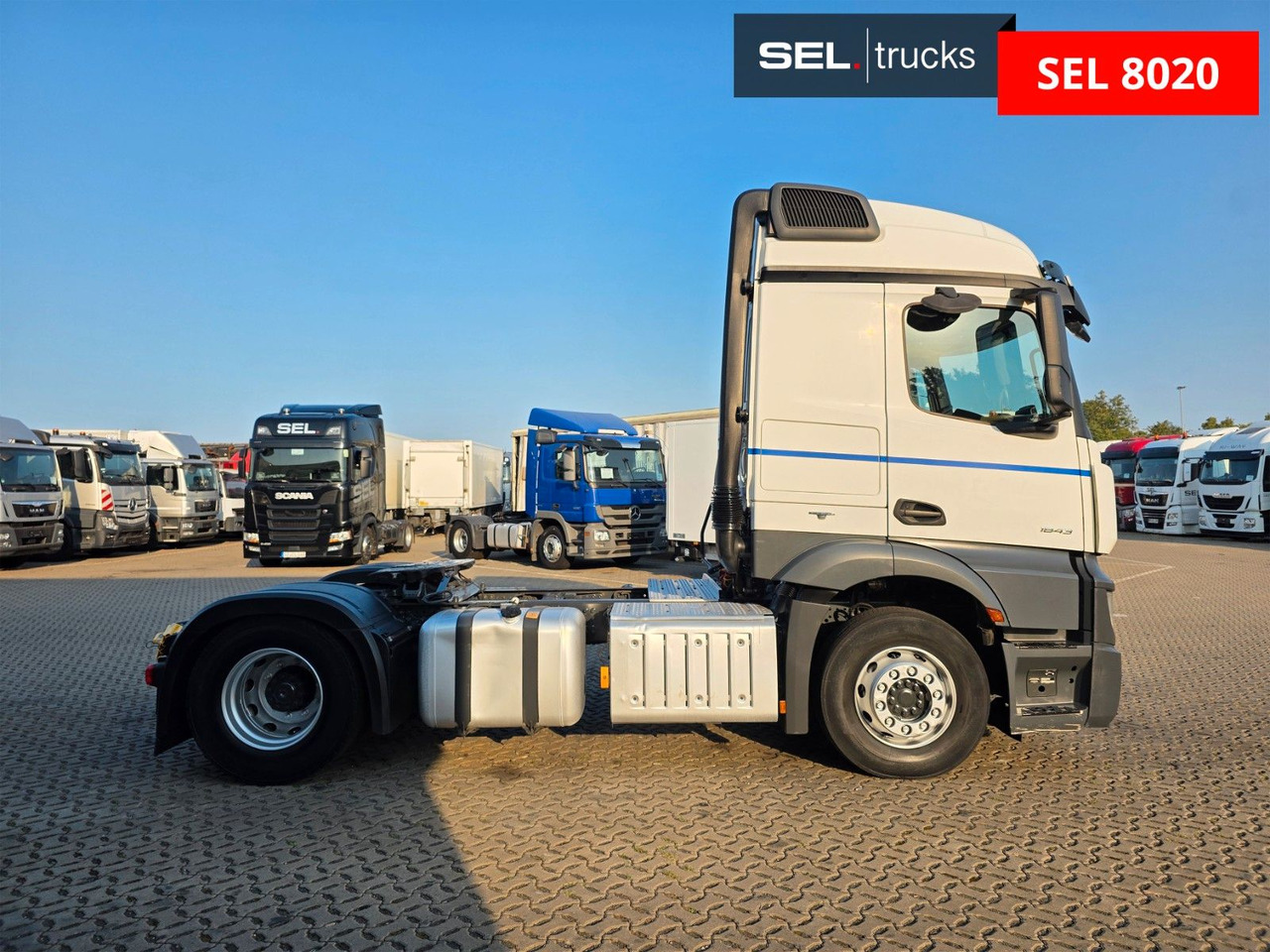 Mercedes-Benz Actros 1843 - Gjysmë-kamion: foto 4 Mercedes-Benz Actros 1843 - Gjysmë-kamion: foto 4