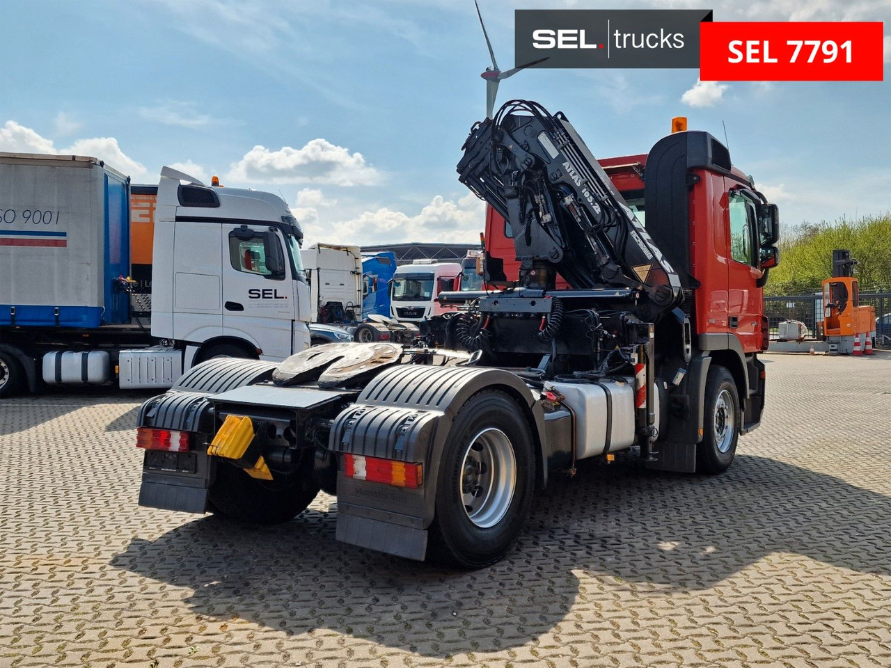 Mercedes-Benz Actros 1844 / Retarder / Fernbedienung / Atlas - Gjysmë-kamion: foto 5 Mercedes-Benz Actros 1844 / Retarder / Fernbedienung / Atlas - Gjysmë-kamion: foto 5