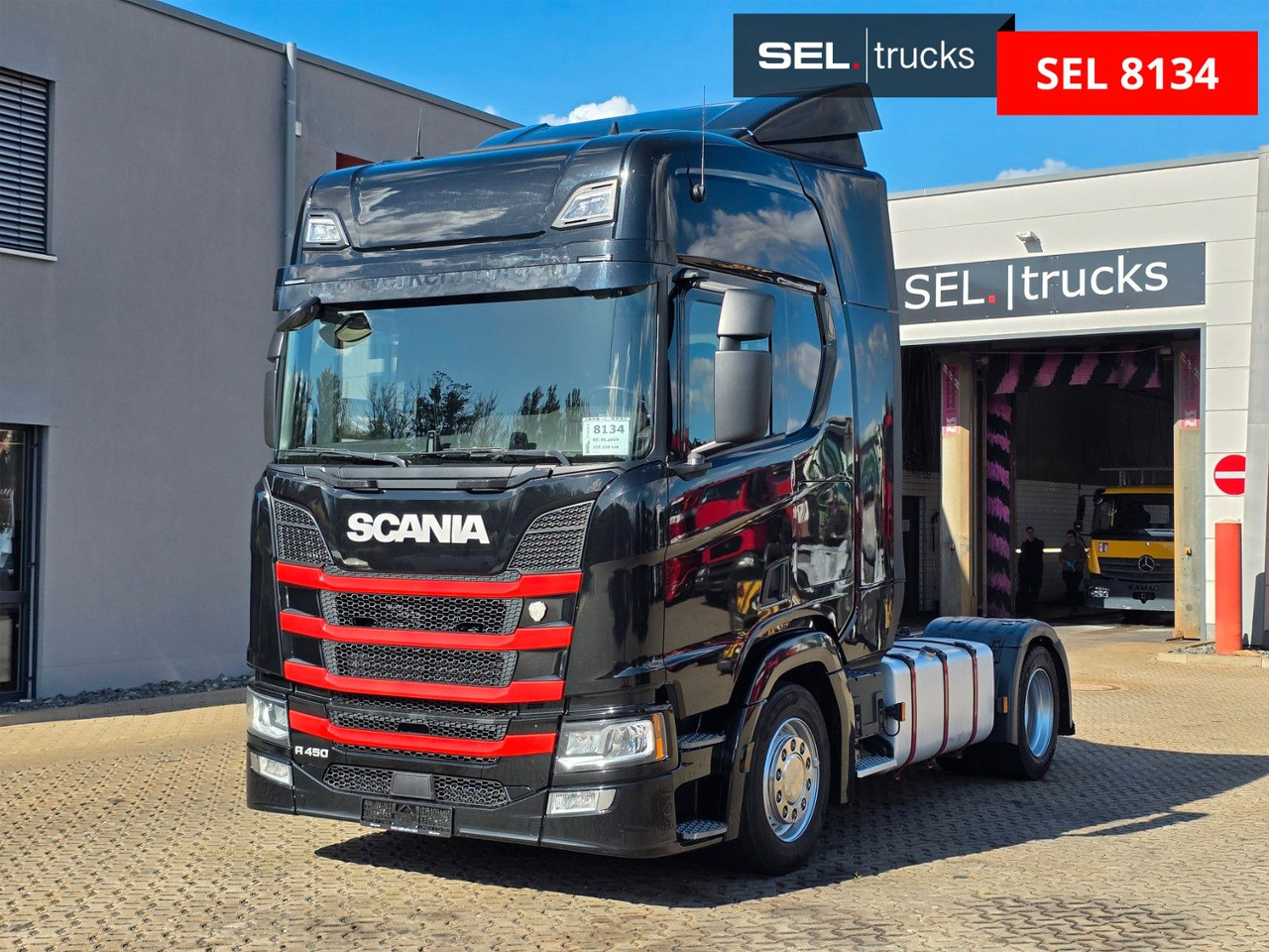 Scania R450 A4x2EB / Retarder - Gjysmë-kamion: foto 1 Scania R450 A4x2EB / Retarder - Gjysmë-kamion: foto 1