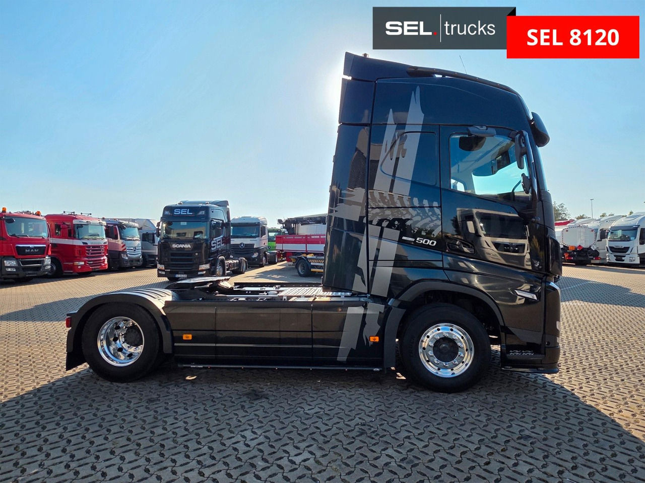 Volvo FH 500 / Alu-Felgen / 2 Tanks / 6E - Gjysmë-kamion: foto 4 Volvo FH 500 / Alu-Felgen / 2 Tanks / 6E - Gjysmë-kamion: foto 4