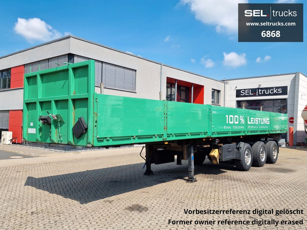 Gloria 35SA / Teleskop / Lenkachse - Gjysmë rimorkio e hapur/ Platformë: foto 1 Gloria 35SA / Teleskop / Lenkachse - Gjysmë rimorkio e hapur/ Platformë: foto 1