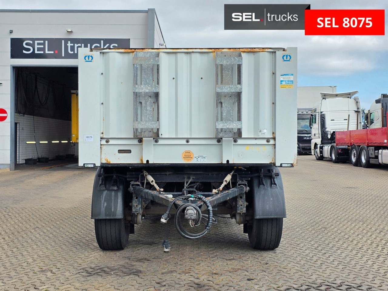 Krone AZ / Baustoff / 40 mm - Rimorkio e hapur/ Platformë: foto 2 Krone AZ / Baustoff / 40 mm - Rimorkio e hapur/ Platformë: foto 2