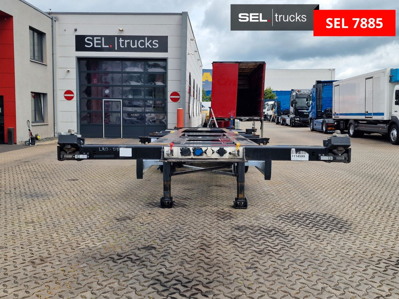 Krone SD / Teleskop / Liftachse - Transportjer kontejnerësh/ Gjysmë rimorkio me karroceri të çmontueshme: foto 2 Krone SD / Teleskop / Liftachse - Transportjer kontejnerësh/ Gjysmë rimorkio me karroceri të çmontueshme: foto 2