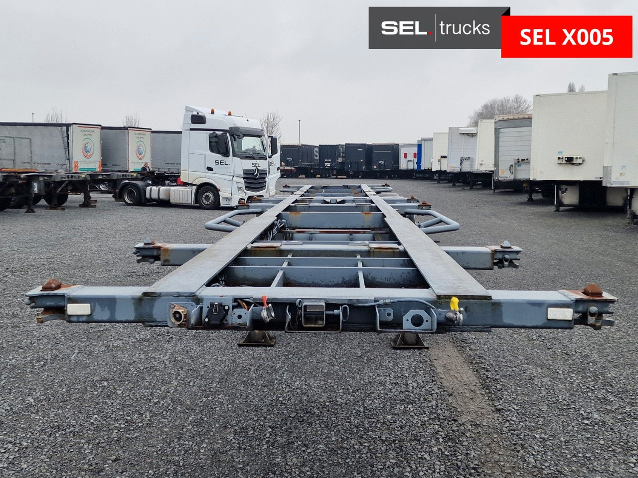 Krone SDC 24 Containerchassie - Transportjer kontejnerësh/ Gjysmë rimorkio me karroceri të çmontueshme: foto 2 Krone SDC 24 Containerchassie - Transportjer kontejnerësh/ Gjysmë rimorkio me karroceri të çmontueshme: foto 2