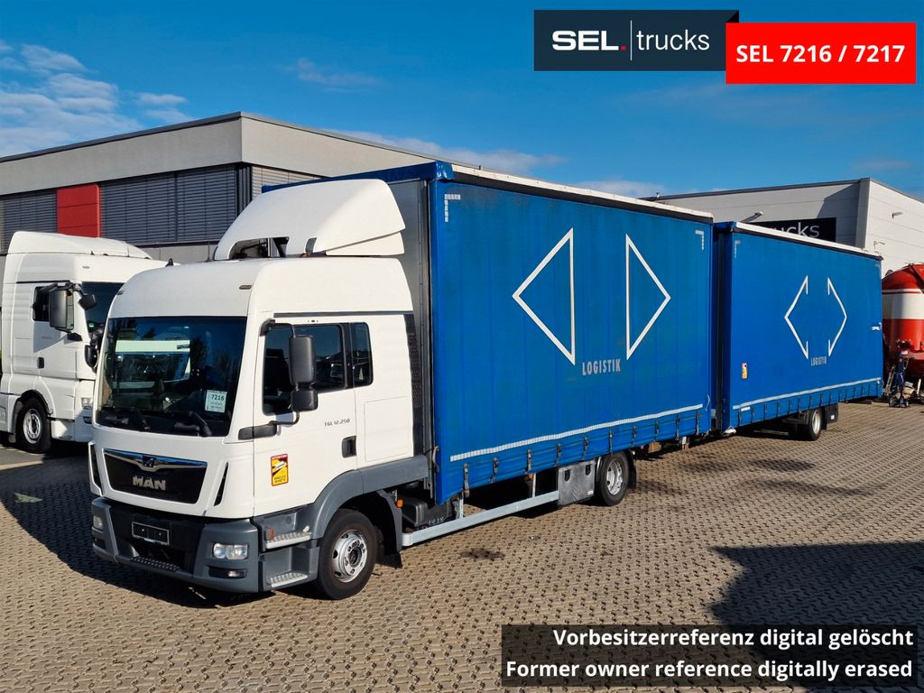 MAN TGL 12.250 4X2 BL / Jumbo - Kamion me tendë: foto 1 MAN TGL 12.250 4X2 BL / Jumbo - Kamion me tendë: foto 1