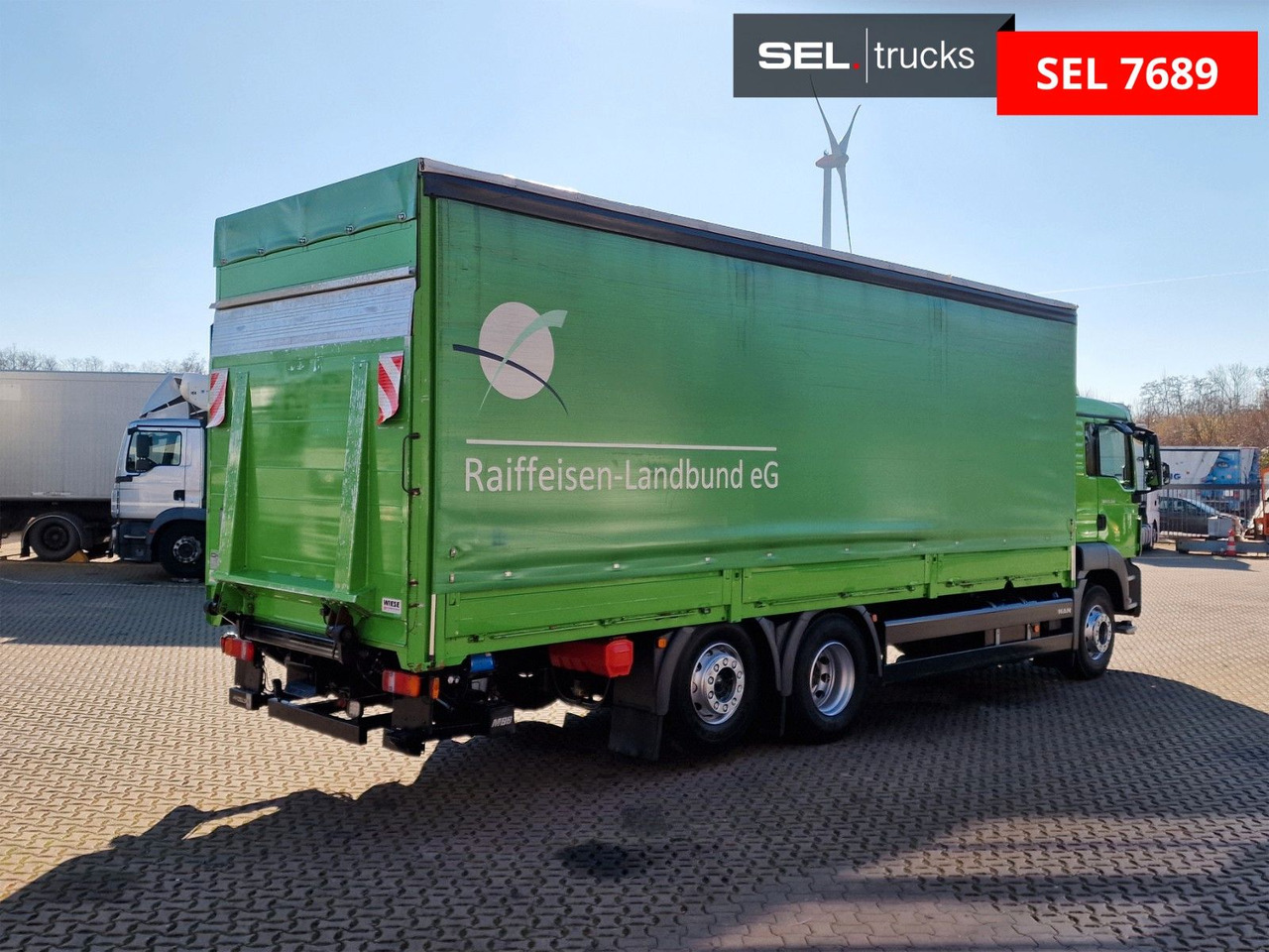 MAN TGS 26.360 6X2-2 BL / Ladebordwand / Aluklappen - Kamion me tendë: foto 5 MAN TGS 26.360 6X2-2 BL / Ladebordwand / Aluklappen - Kamion me tendë: foto 5