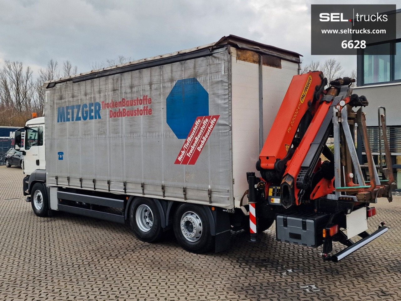 MAN TGS 26.360 / Palfinger PK 22002EH / Lenkachse MAN TGS 26.360 / Palfinger PK 22002EH / Lenkachse - Kamion me vinç, Kamion me tendë: foto 2 MAN TGS 26.360 / Palfinger PK 22002EH / Lenkachse MAN TGS 26.360 / Palfinger PK 22002EH / Lenkachse - Kamion me vinç, Kamion me tendë: foto 2