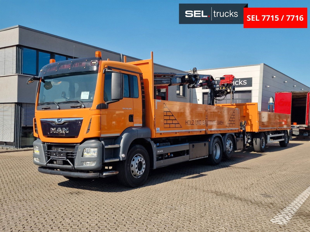 MAN TGS 26.420 6x2-4 BL / MKG HLK181/ Lenk/KOMPLETT - Kamion me vinç: foto 1 MAN TGS 26.420 6x2-4 BL / MKG HLK181/ Lenk/KOMPLETT - Kamion me vinç: foto 1