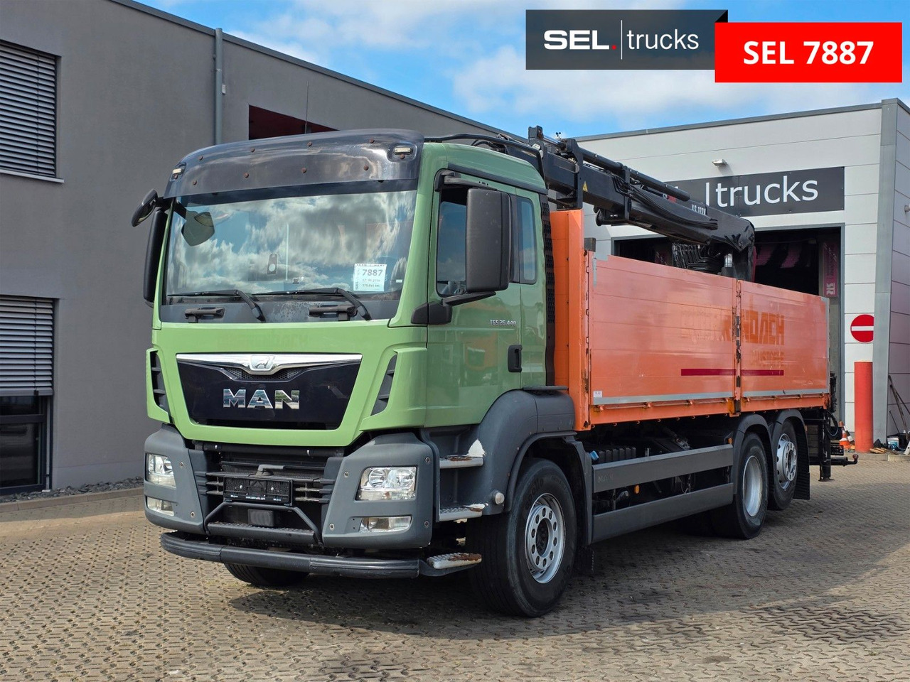 MAN TGS 26.440 6X2-2 BL / HIAB 177 K PRO / Liftachse - Kamion me vinç: foto 1 MAN TGS 26.440 6X2-2 BL / HIAB 177 K PRO / Liftachse - Kamion me vinç: foto 1