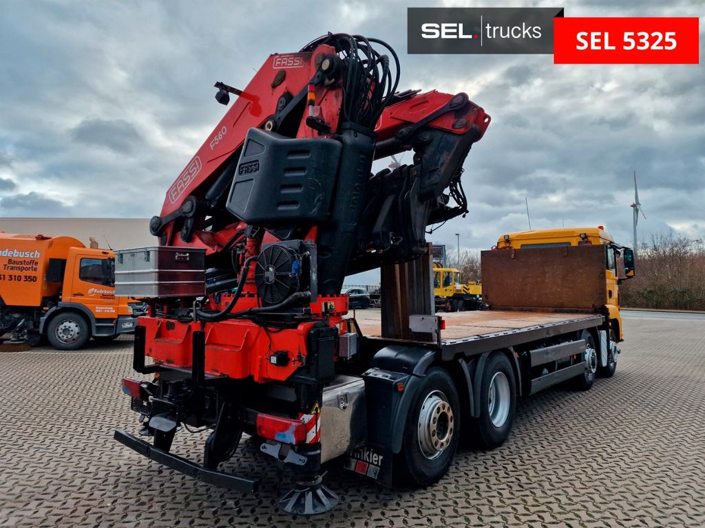 MAN TGS 35.480 8X4H-6 BL / Intarder / FASSI F560 - Kamion me vinç: foto 5 MAN TGS 35.480 8X4H-6 BL / Intarder / FASSI F560 - Kamion me vinç: foto 5