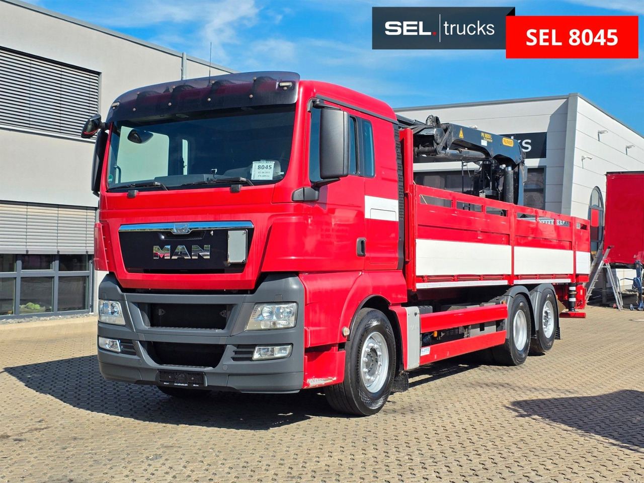 MAN TGX 26.400 6x2-2 LL / Ohne Fernbed. / Lenkachse - Kamion me vinç: foto 1 MAN TGX 26.400 6x2-2 LL / Ohne Fernbed. / Lenkachse - Kamion me vinç: foto 1