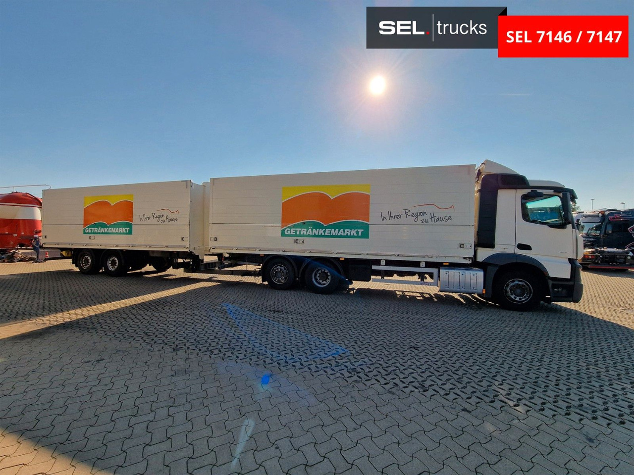 Mercedes-Benz Actros 2543 / Retarder / Lenkachse / Liftachse - Kamion pijesh: foto 4 Mercedes-Benz Actros 2543 / Retarder / Lenkachse / Liftachse - Kamion pijesh: foto 4