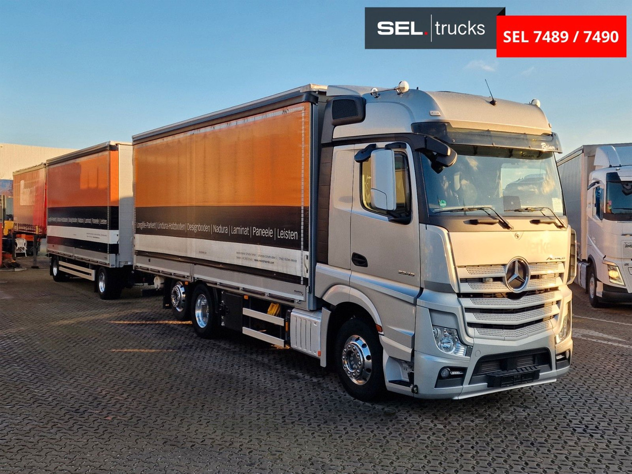Mercedes-Benz Actros 2545 / Retarder / Alukappen / Standklima - Kamion me tendë: foto 3 Mercedes-Benz Actros 2545 / Retarder / Alukappen / Standklima - Kamion me tendë: foto 3