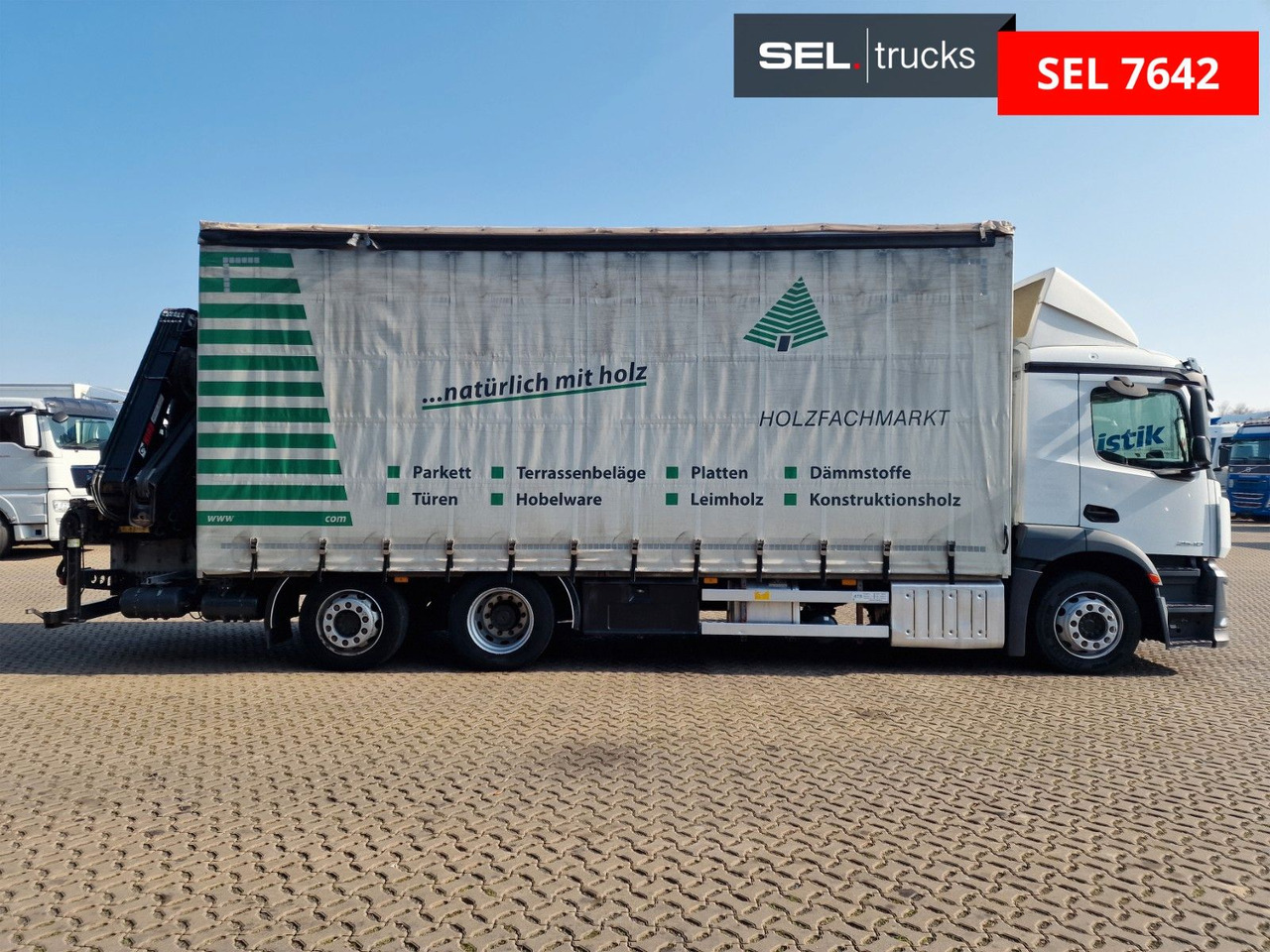 Mercedes-Benz Antos 2540 / Fernbedienung / Lenkachse - Kamion me vinç: foto 5 Mercedes-Benz Antos 2540 / Fernbedienung / Lenkachse - Kamion me vinç: foto 5