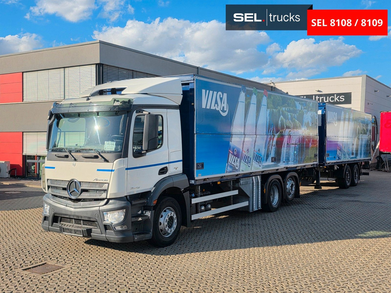 Mercedes-Benz Antos 2543 / Ldbw / Lenkachse / Liftachse - Kamion pijesh: foto 1 Mercedes-Benz Antos 2543 / Ldbw / Lenkachse / Liftachse - Kamion pijesh: foto 1