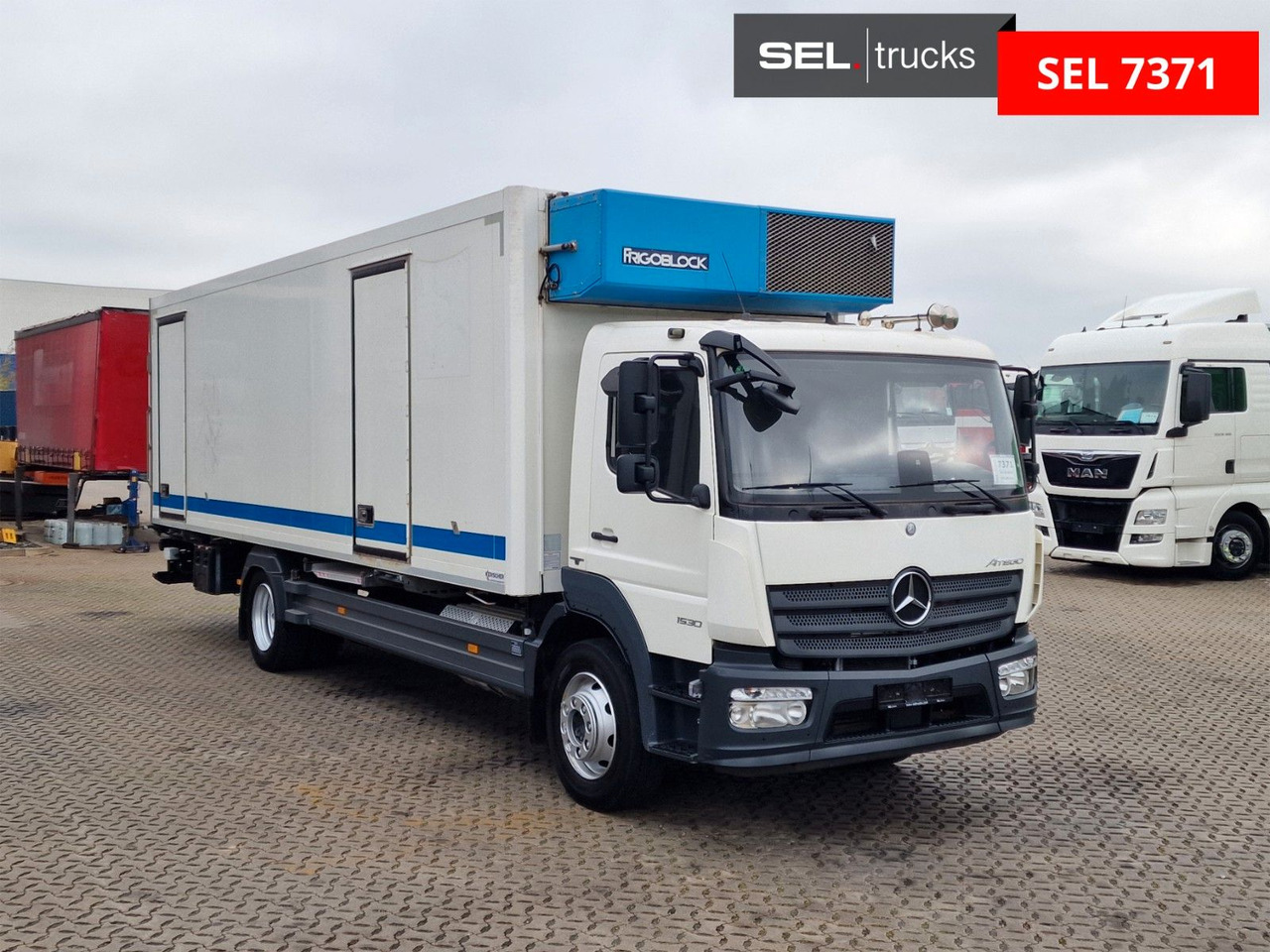 Mercedes-Benz Atego 1530 / Ladebordwand / Frigoblock FK25L - Kamion frigorifer: foto 3 Mercedes-Benz Atego 1530 / Ladebordwand / Frigoblock FK25L - Kamion frigorifer: foto 3