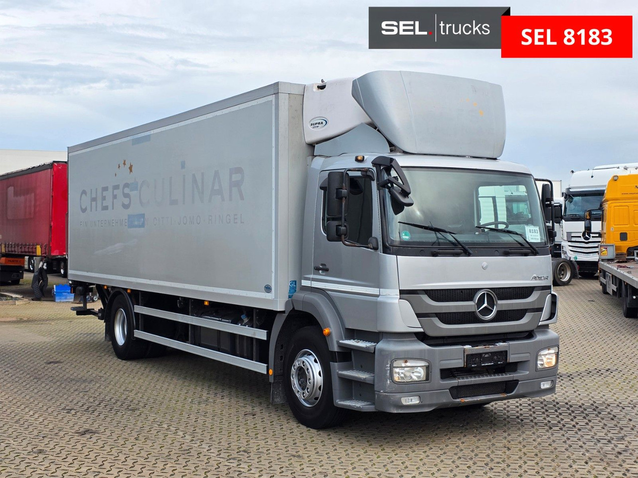 Mercedes-Benz Axor 1826 / Ladebordwand / Carrier Supra 1250 Mt - Kamion frigorifer: foto 3 Mercedes-Benz Axor 1826 / Ladebordwand / Carrier Supra 1250 Mt - Kamion frigorifer: foto 3