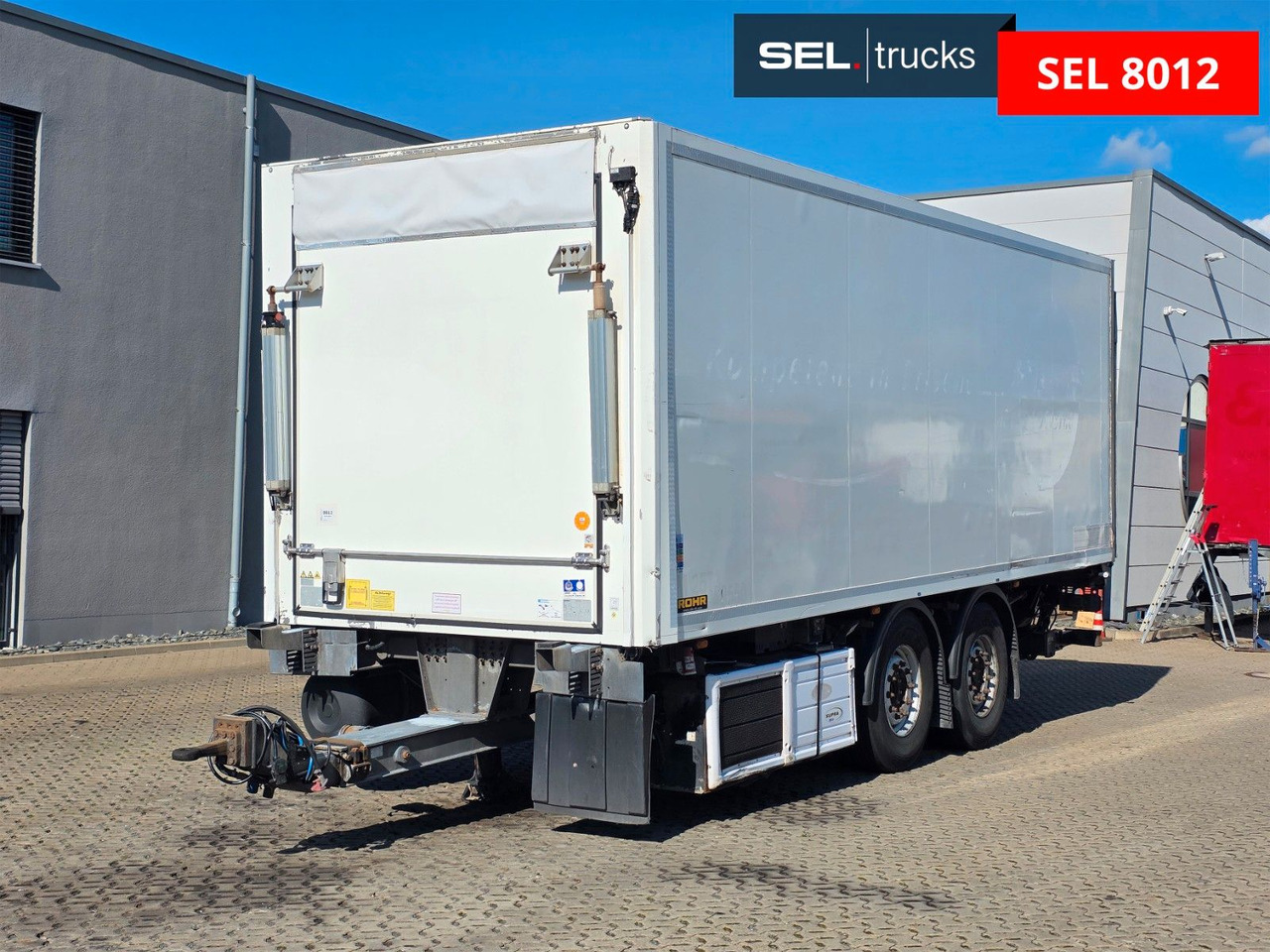 ROHR RZK/18 IV / Ladebordwand / Carrier Supra 850U - Rimorkio frigorifer: foto 1 ROHR RZK/18 IV / Ladebordwand / Carrier Supra 850U - Rimorkio frigorifer: foto 1