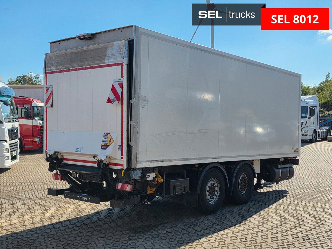 ROHR RZK/18 IV / Ladebordwand / Carrier Supra 850U - Rimorkio frigorifer: foto 5 ROHR RZK/18 IV / Ladebordwand / Carrier Supra 850U - Rimorkio frigorifer: foto 5
