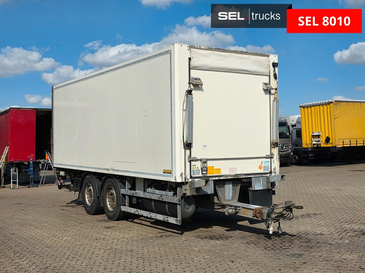 ROHR Rohr RZK/18 IV  / Ladebordwand - Rimorkio frigorifer: foto 3 ROHR Rohr RZK/18 IV  / Ladebordwand - Rimorkio frigorifer: foto 3