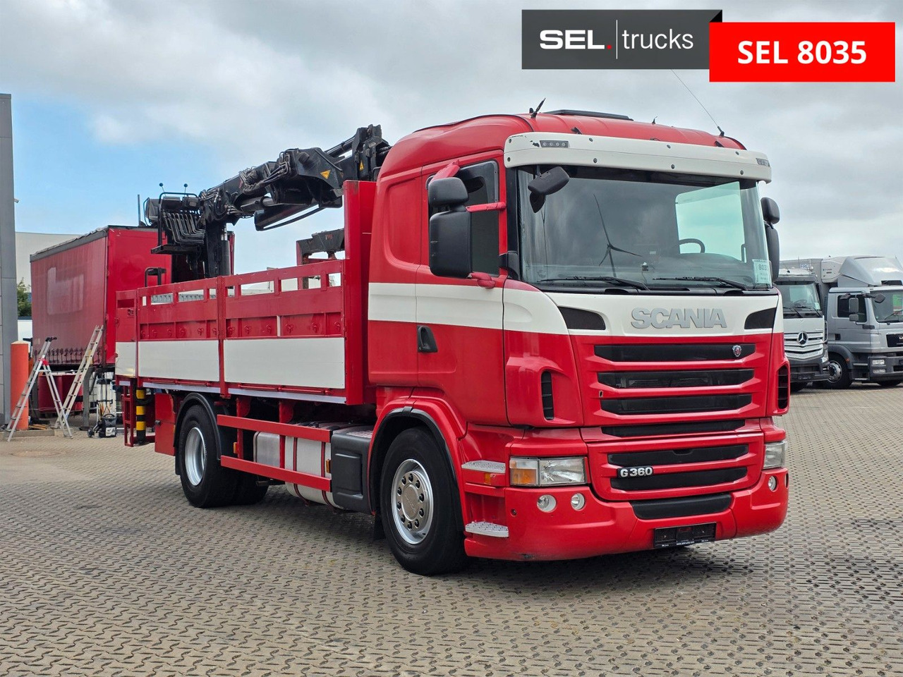 Scania G 360 LB4X2MNA / Retarder / Ohne Fernbedienung - Kamion me vinç: foto 3 Scania G 360 LB4X2MNA / Retarder / Ohne Fernbedienung - Kamion me vinç: foto 3
