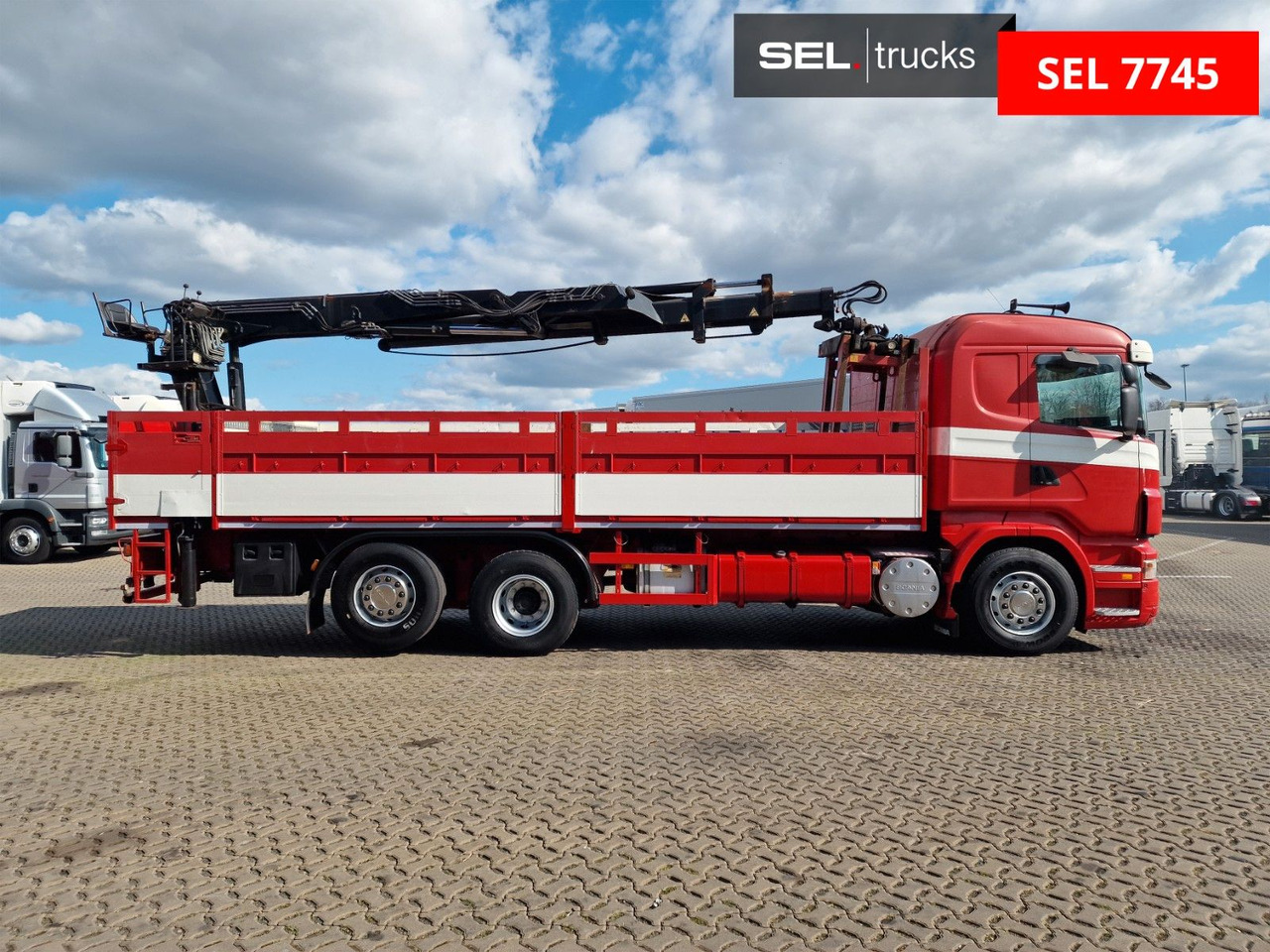 Scania R 340 LB6X2*4MNA /Retarder/HIAB 166K /Lenkachse - Kamion me vinç: foto 4 Scania R 340 LB6X2*4MNA /Retarder/HIAB 166K /Lenkachse - Kamion me vinç: foto 4