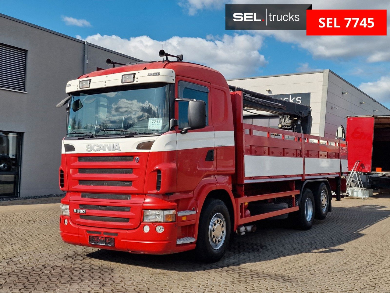 Scania R 340 LB6X2*4MNA /Retarder/HIAB 166K /Lenkachse - Kamion me vinç: foto 1 Scania R 340 LB6X2*4MNA /Retarder/HIAB 166K /Lenkachse - Kamion me vinç: foto 1