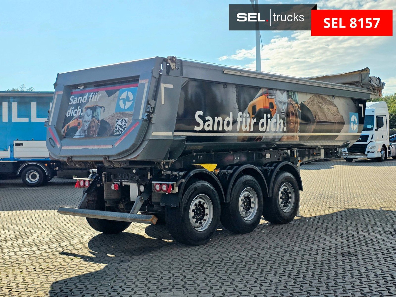 Schmitz Cargobull SKI 24 SL 7.2 / Kipperabdeckung / Liftachse - Gjysmë rimorkio vetëshkarkuese: foto 5 Schmitz Cargobull SKI 24 SL 7.2 / Kipperabdeckung / Liftachse - Gjysmë rimorkio vetëshkarkuese: foto 5