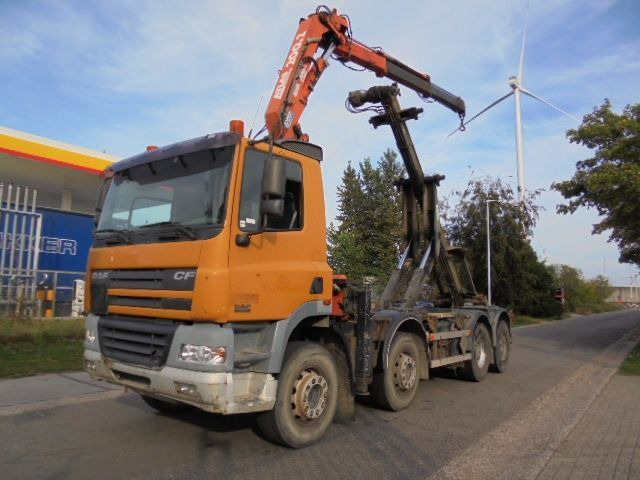 DAF 85.360 8X4 - Kamion me sistem kabllor, Kamion me vinç: foto 1 DAF 85.360 8X4 - Kamion me sistem kabllor, Kamion me vinç: foto 1