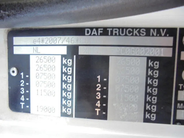 Kamion mbeturinash DAF CF 250: foto 16