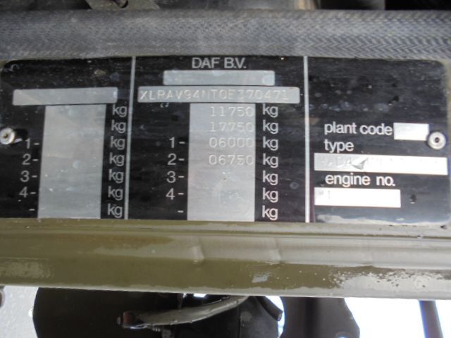 Kamion me tendë DAF YAD 4442 NT: foto 17