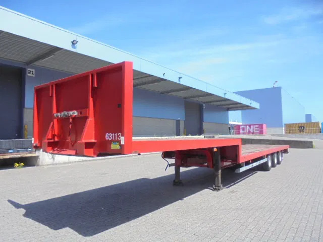 Gjysmë rimorkio me plan ngarkimi të ulët Fruehauf ONCZ 39-327 A: foto 1