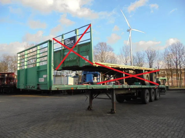 Groenewegen DROS-10-24 BPW DRUM BRAKE - Gjysmë rimorkio e hapur/ Platformë: foto 1 Groenewegen DROS-10-24 BPW DRUM BRAKE - Gjysmë rimorkio e hapur/ Platformë: foto 1