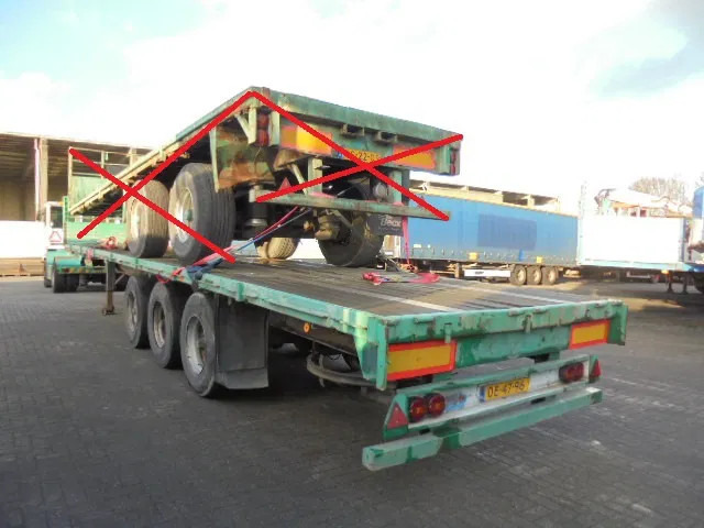 Groenewegen DROS-10-24 BPW DRUM BRAKE - Gjysmë rimorkio e hapur/ Platformë: foto 5 Groenewegen DROS-10-24 BPW DRUM BRAKE - Gjysmë rimorkio e hapur/ Platformë: foto 5
