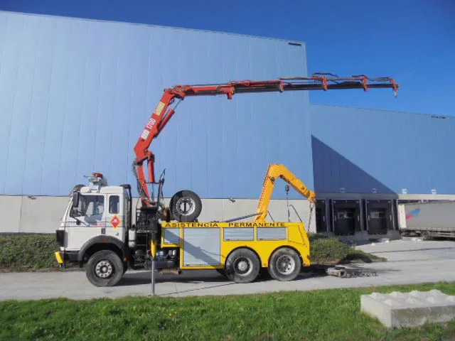 Mercedes-Benz 2435 S/6X2/4 + ROBSON DRIVE - Karrotrec: foto 1 Mercedes-Benz 2435 S/6X2/4 + ROBSON DRIVE - Karrotrec: foto 1