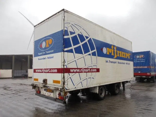 Pacton MXD218 - Rimorkio me vagonetë të mbyllur: foto 3 Pacton MXD218 - Rimorkio me vagonetë të mbyllur: foto 3