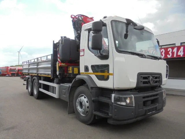 Renault 320 6X4 + FASSI F245 DEMO UNUSED - Kamion me karroceri të hapur, Kamion me vinç: foto 2 Renault 320 6X4 + FASSI F245 DEMO UNUSED - Kamion me karroceri të hapur, Kamion me vinç: foto 2