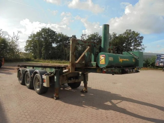 Van Hool 3C0018 - Transportjer kontejnerësh/ Gjysmë rimorkio me karroceri të çmontueshme: foto 1 Van Hool 3C0018 - Transportjer kontejnerësh/ Gjysmë rimorkio me karroceri të çmontueshme: foto 1